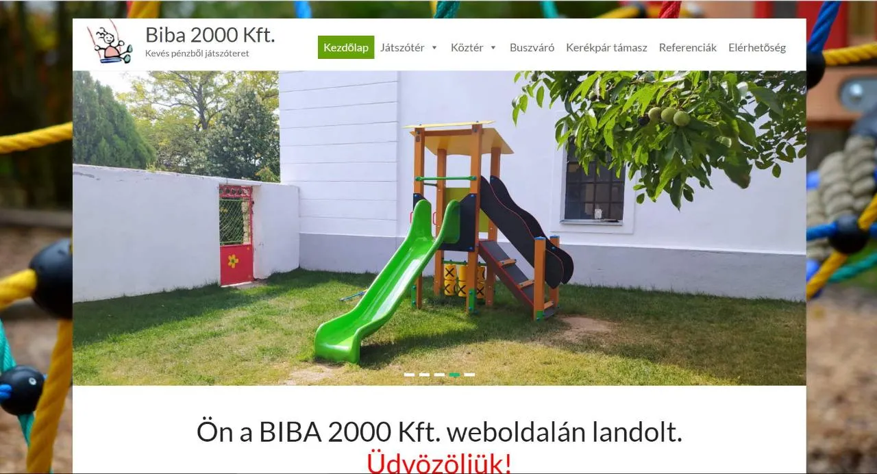 weboldal készítés - biba.hu