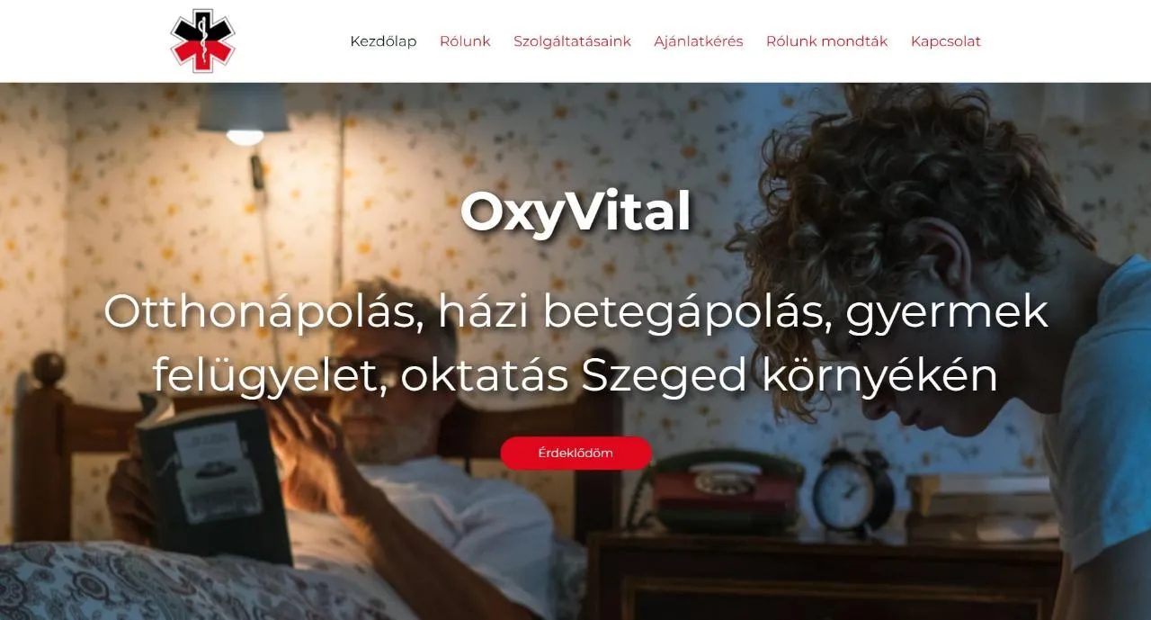 weboldal készítés - oxyvital.hu