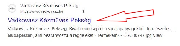 Hol található az oldalcím?